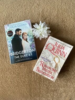 Julia Quinn Bridgerton Set: Books 1 & 4 (Never Used / Unread) ASIS